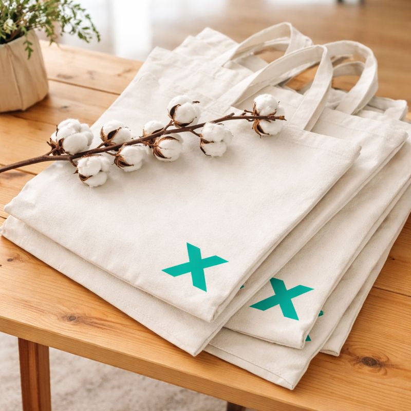 Bolsas reutilizables de algodón, yute, rafia y tnt - BeFreeX Packaging