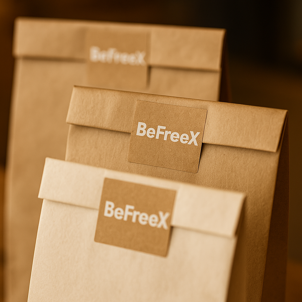 Solicita tu presupuesto personalizado y responderemos en menos de 24h. Ponemos a tu disposición 20 años de experiencia en el sector del packaging. Todo tipo de soluciones al alcance de tu mano. También presentes en Amazon - BeFreeX.